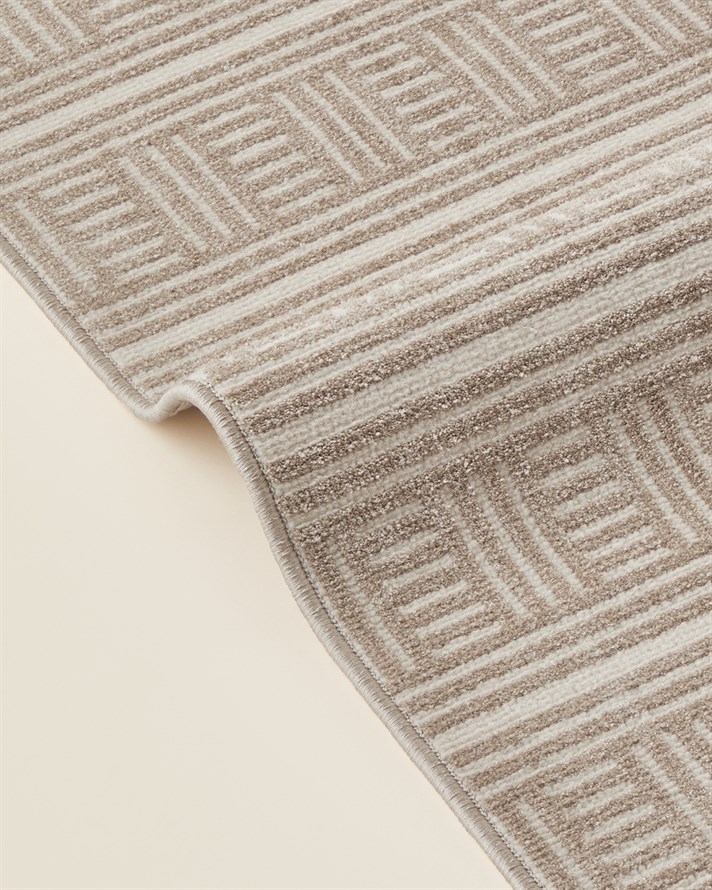 Chera Halı 100x300 cm Bej