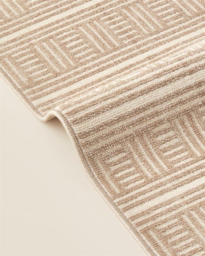 Chera Halı 100x300 cm Bej