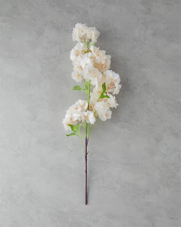 Cherry Branch Tek Dal Yapay Çiçek Şampanya