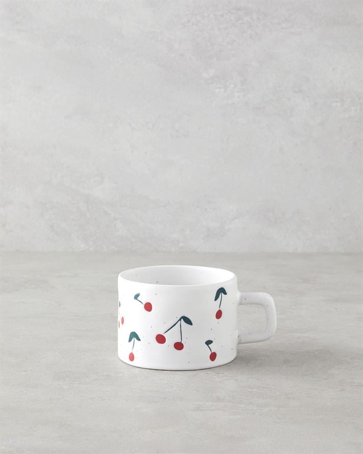 Cherry Garden Stoneware Kupa 320 ml Kırmızı