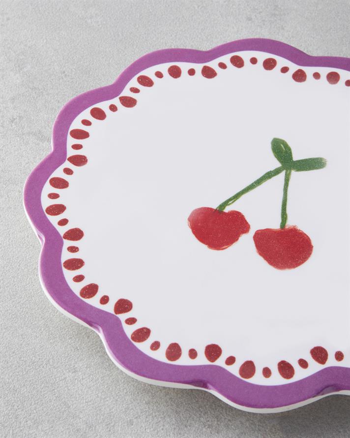 Cherry Melamin Nihale 17 cm Renkli