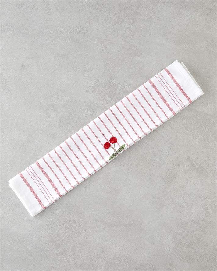 Cherry Pamuk Kurulama Bezi 30x50 cm Kırmızı