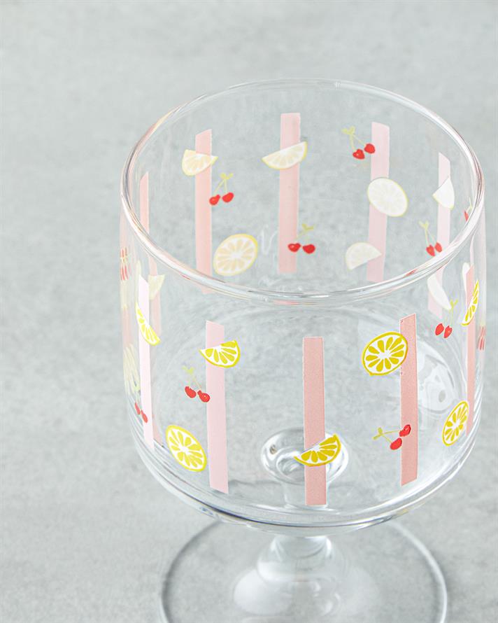 Cherrylim Cam 3lü Cup - Dondurma Kasesi 300 ml Renkli