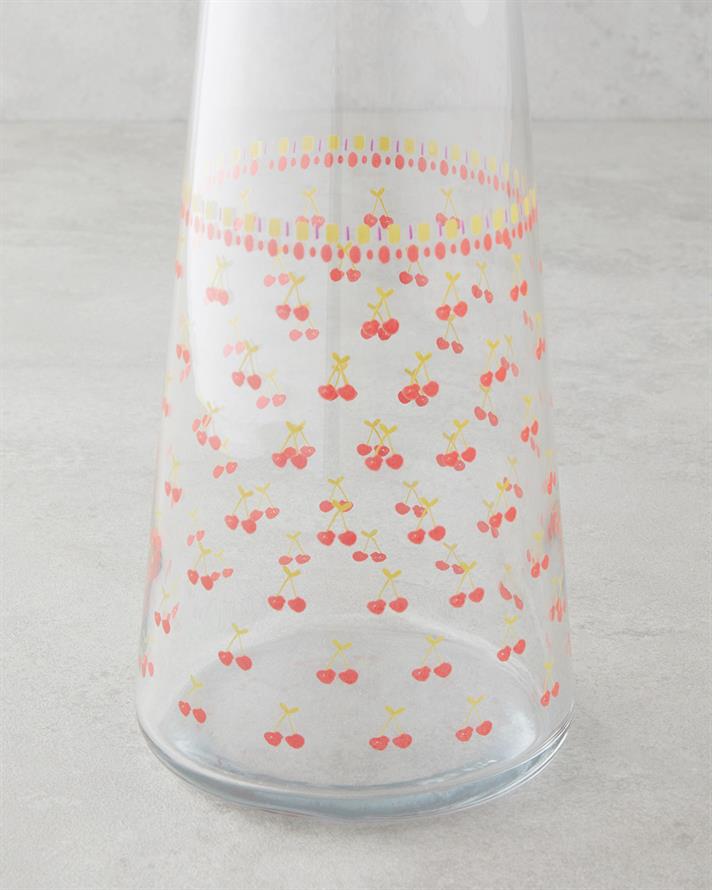 Cherrypop Cam 3 Parça Su Takımı 1150 ml + 315 ml Kırmızı