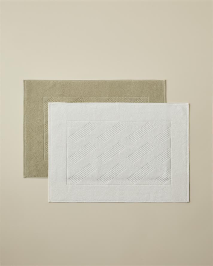 Chic Diamond %100 Pamuk Ayak Havlusu 50x70 cm Açık Yeşil