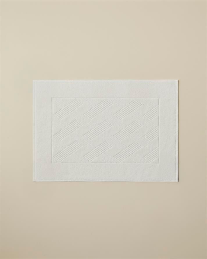 Chic Diamond Pamuk Ayak Havlusu 50x70 cm Fildişi