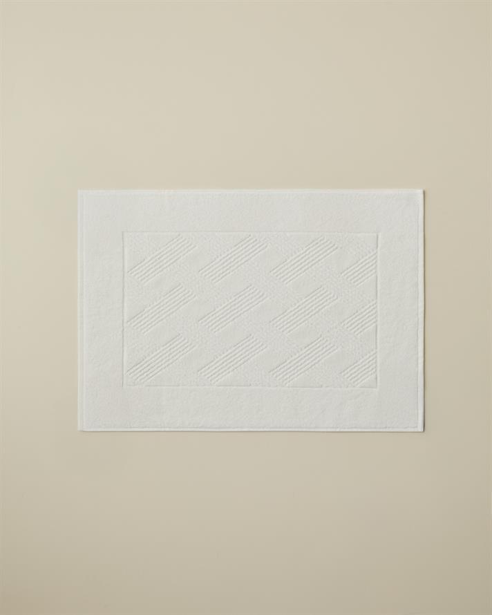 Chic Diamond Pamuk Ayak Havlusu 50x70 cm Fildişi