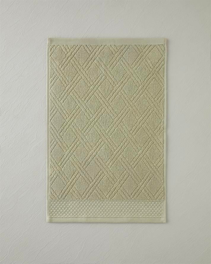 Chic Diamond Pamuk El Havlusu 30x45 cm Açık Yeşil