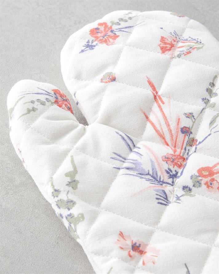 Chimera Fırın Eldiveni ve Tutacak Seti 17x30 cm+20x20 cm Yeşil