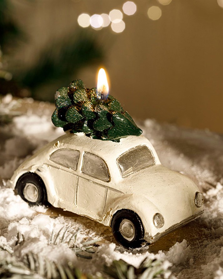 Christmas Parafin Mum