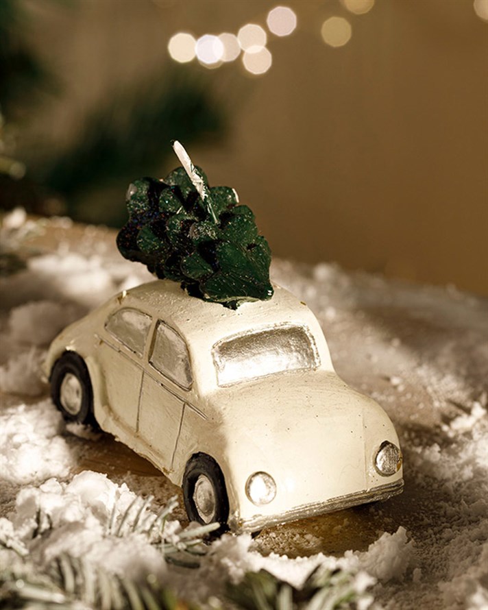 Christmas Parafin Mum