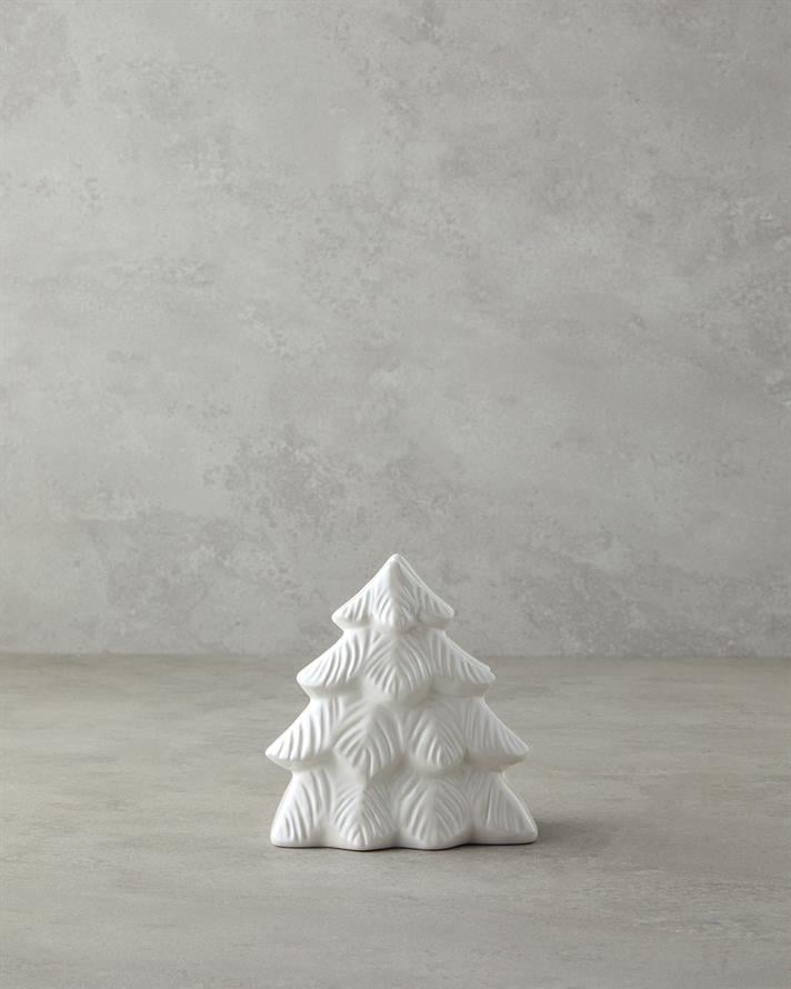 Christmas Tree Dolomite Peçetelik 12x9x13 cm Beyaz