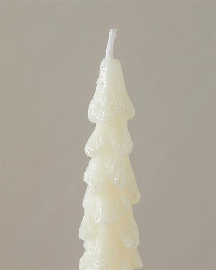 Christmas Tree 2li Mum 26,4x5,7x3,5 cm Ekru