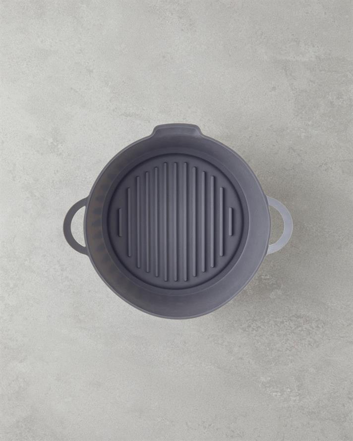 Ciara Silikon Airfryer Kek Kalıbı Gri