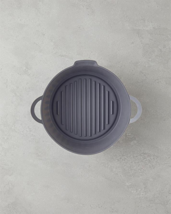 Ciara Silikon Airfryer Kek Kalıbı Gri