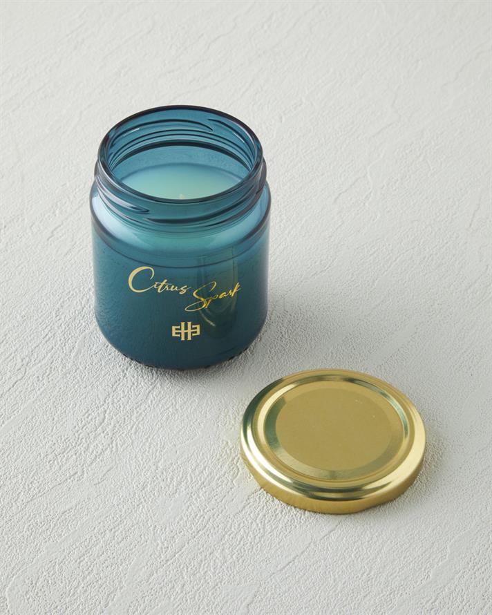 Citrus Spark Kokulu Mum 120 gr Yeşil