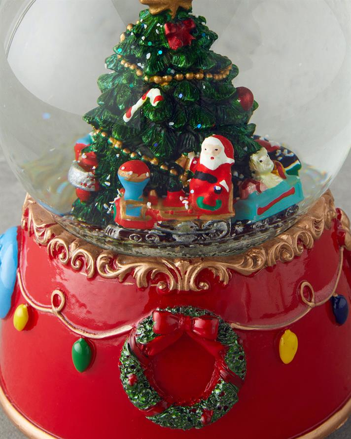 Clair Müzik Kutusu 14,5 cm Kırmızı