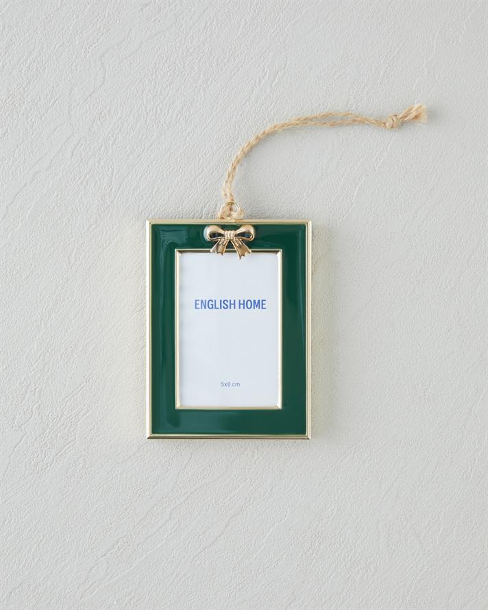 Claira Yılbaşı Ağaç Süsü 5x8 cm Yeşil