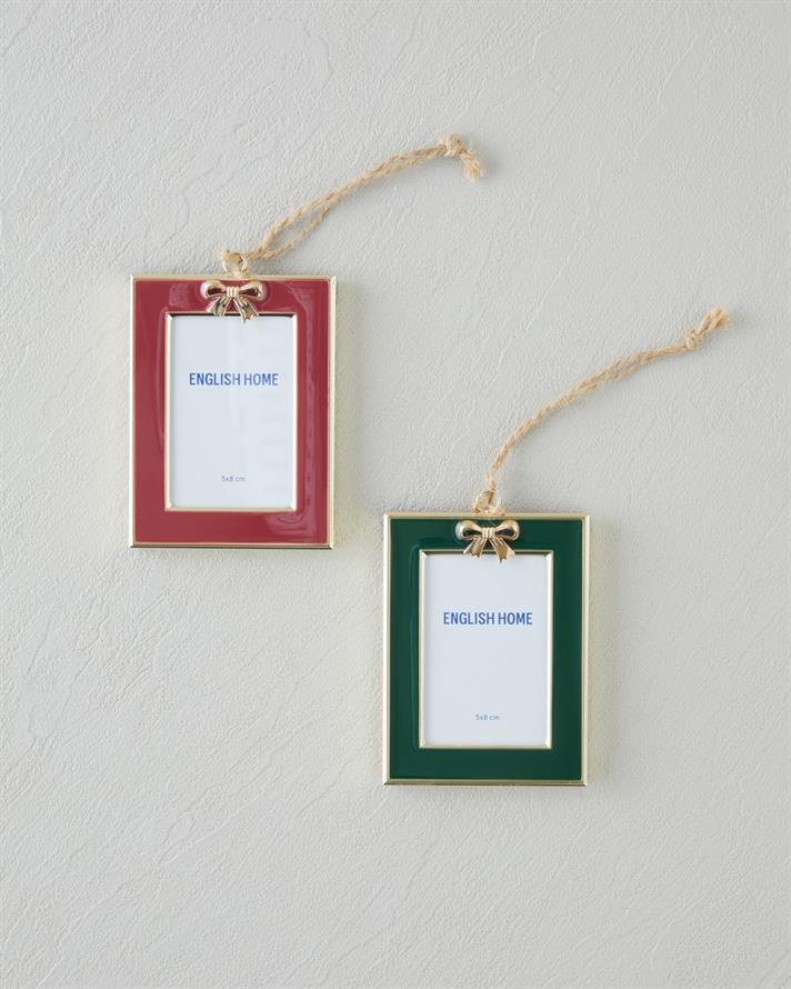 Claira Yılbaşı Ağaç Süsü 5x8 cm Yeşil