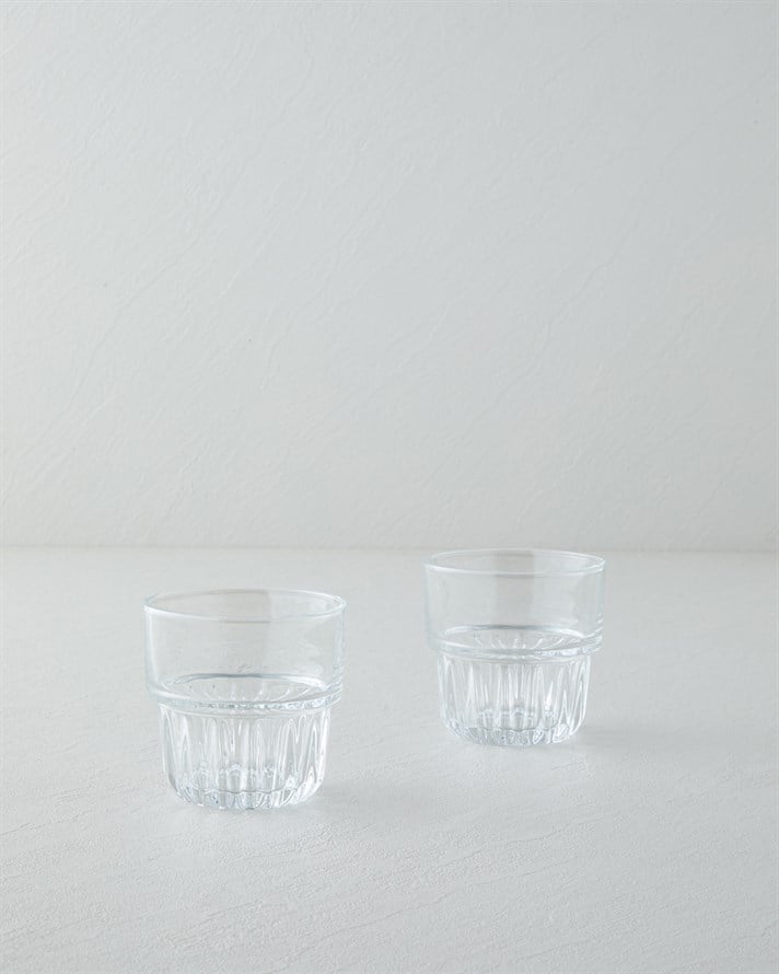 Clarus Cam 2li Bardak 260 ml Şeffaf