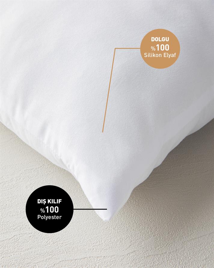 Classic Yastık 50x70 cm Beyaz