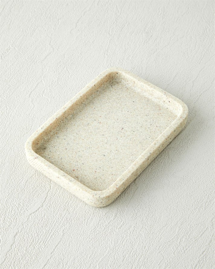 Clave Polyresin 3lü Banyo Seti Bej
