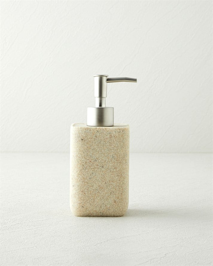 Clave Polyresin 3lü Banyo Seti Bej