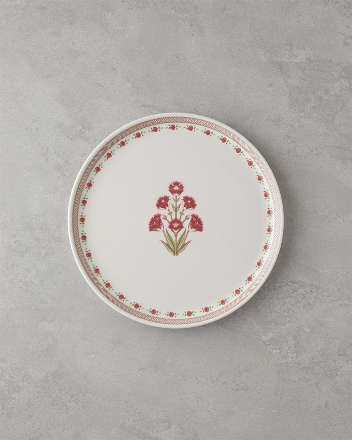 Cloves Seramik Yemek Takımı 24 Parça 6 Kişilik Pembe