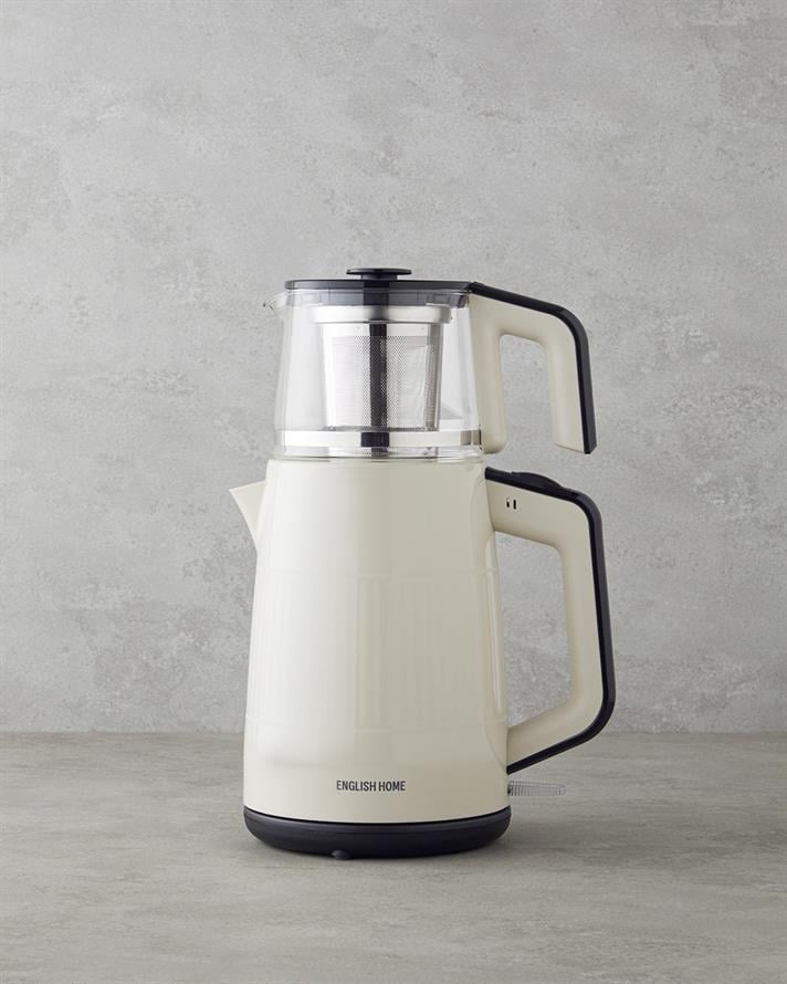 English Home CMK 6030 Çay Makinesi ve Kettle 2 Litre Bej
