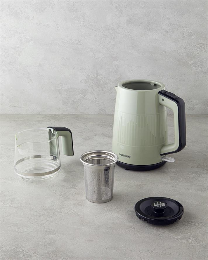 English Home CMK 6030 Çay Makinesi ve Kettle 2 Litre Mint