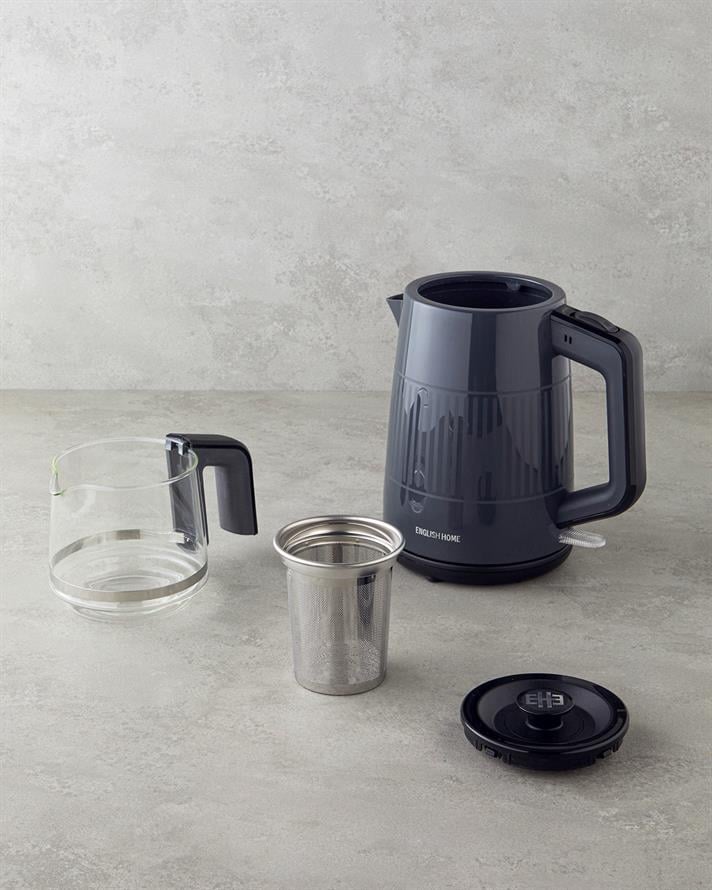 English Home CMK 6030 Çay Makinesi ve Kettle 2 Litre Antrasit