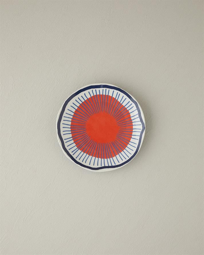 Arzu Sabancı Mystery Stoneware Pasta Tabağı 20 cm Terracotta