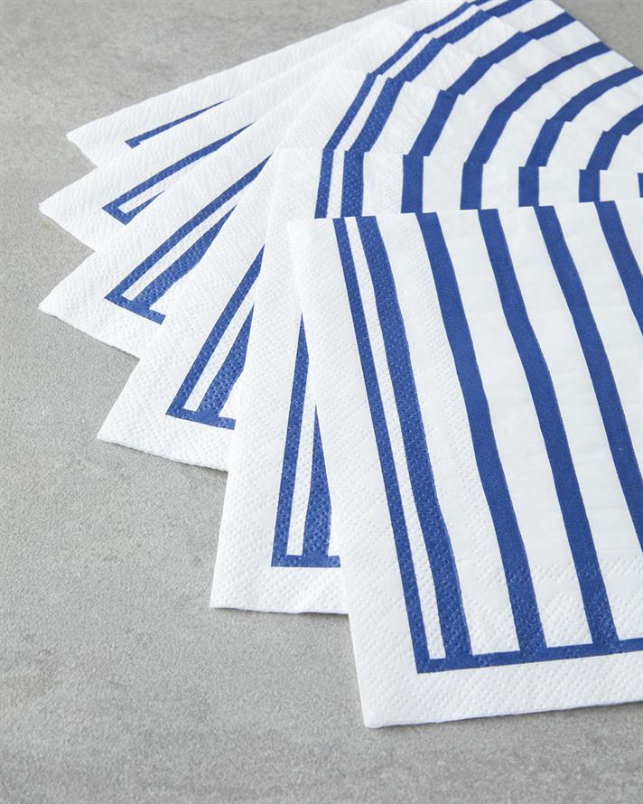 Coastal Line 20li Kağıt Peçete 33x33 cm Mavi