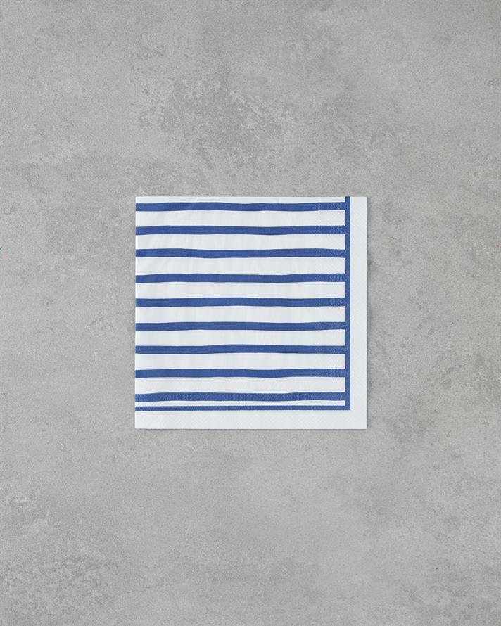 Coastal Line 20li Kağıt Peçete 33x33 cm Mavi