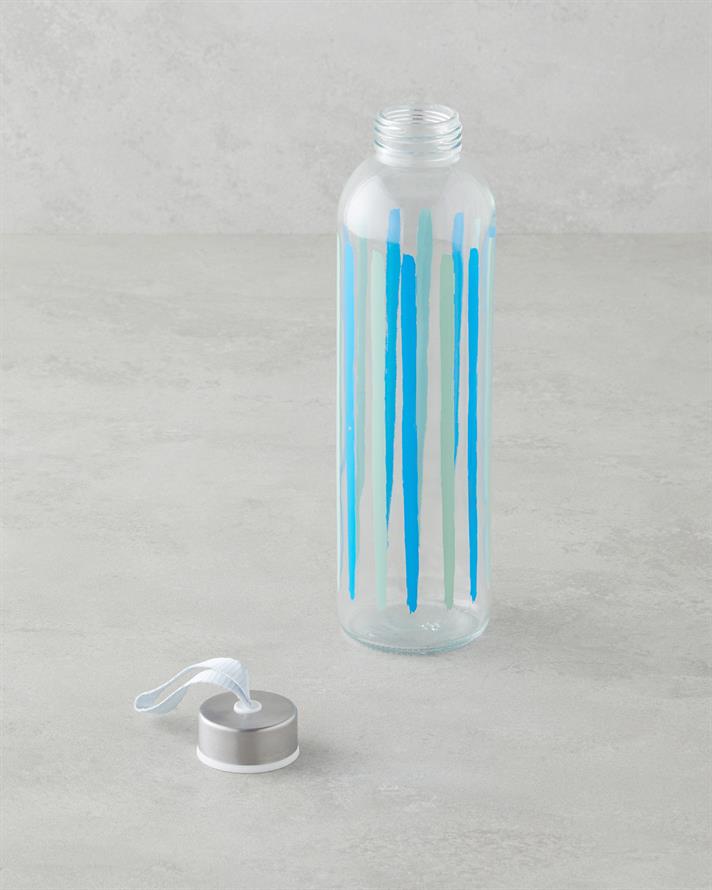 Coastline Cam Şişe 750 ml Mavi