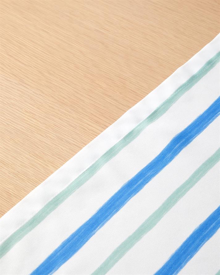 Coastline Polyester Runner 40x140 cm Mavi - Yeşil