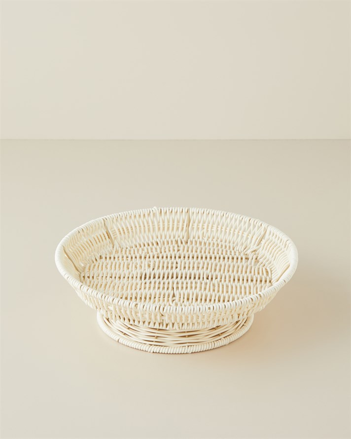 Coastlinear Plastik Kek Standı 30x9 cm Krem