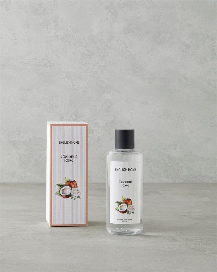 Coconut Rose Kolonya 200 ml Şeffaf