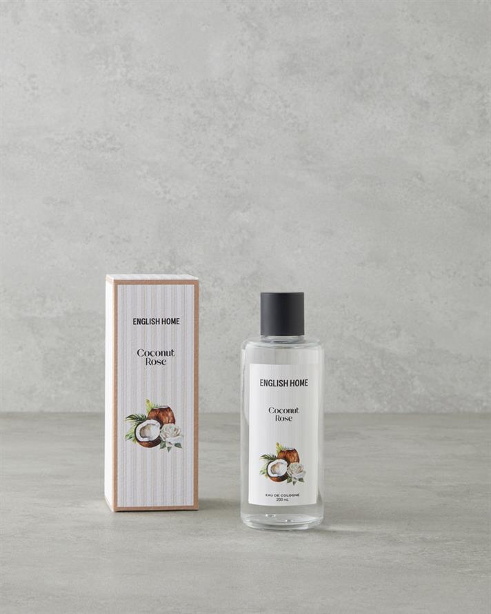 Coconut Rose Kolonya 200 ml Şeffaf