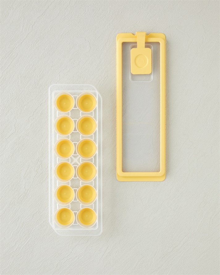 Colade Plastik Buz Kalıbı 27x9 cm Sarı