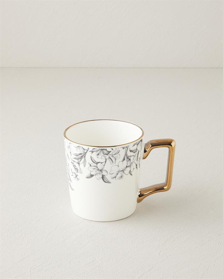 Colorful Love New Bone China Kupa 380 ml Gold