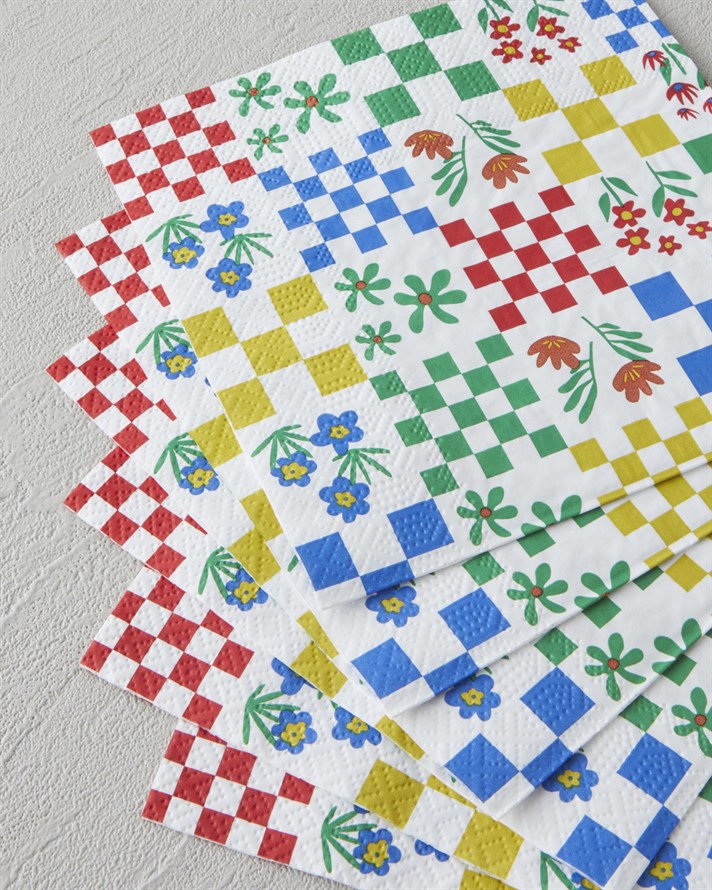 Colorpix Kağıt 20li Kağıt Peçete 33x33 cm Renkli