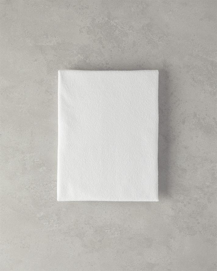 Comfort Pamuklu Sıvı Geçirmez Alez Yastık Kılıfı 50x70 cm Beyaz
