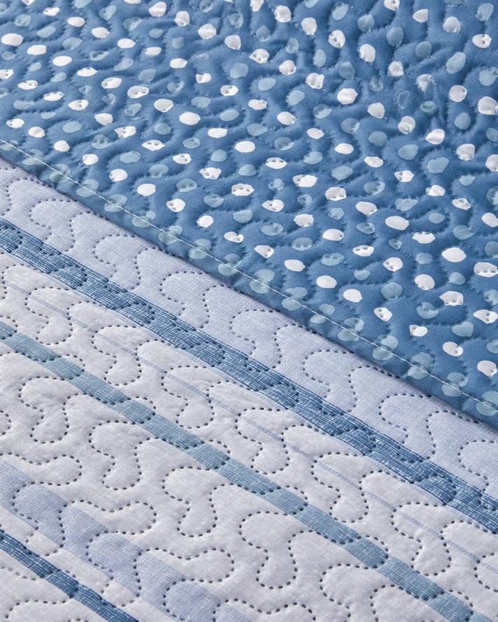 Contemporary Chic King Size Çok Amaçlı Örtü 240x220 cm Lacivert