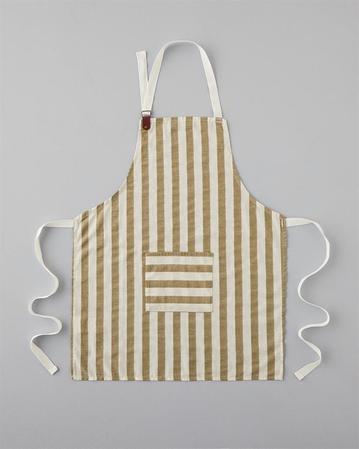 Cooker Pamuk-Keten Mutfak Önlüğü 70x55 Cm Yeşil