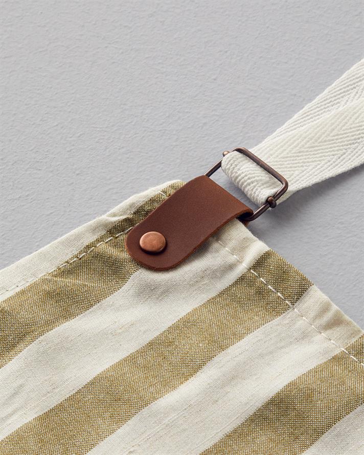 Cooker Pamuk-Keten Mutfak Önlüğü 70x55 Cm Yeşil