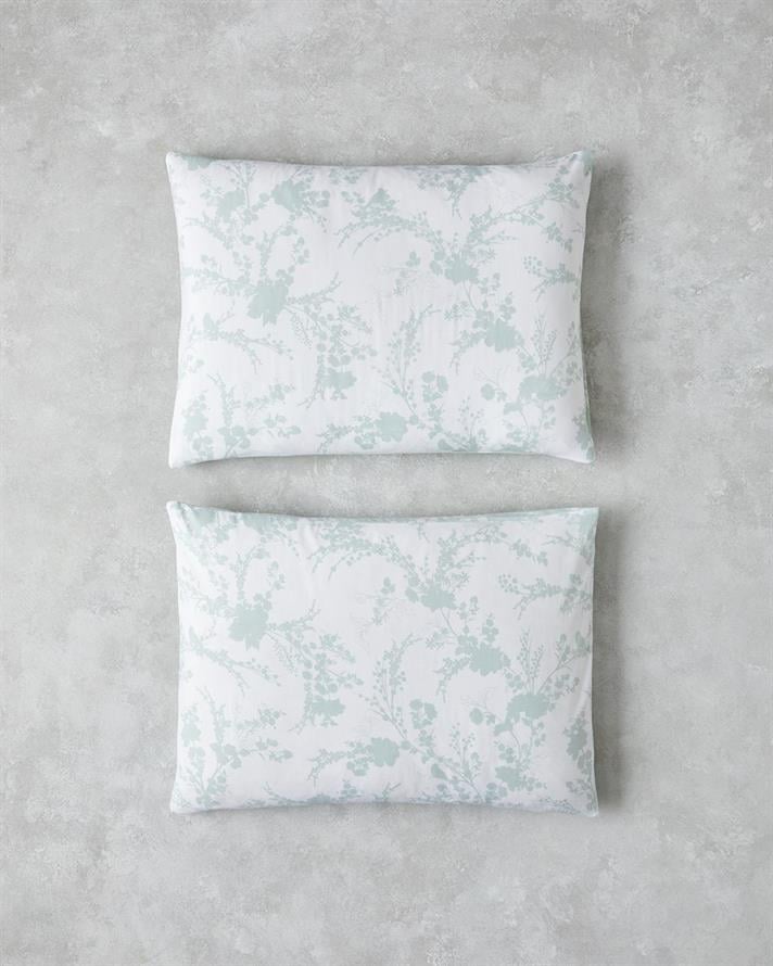 Cool Garden Pamuklu 2li Yastık Kılıfı 50x70 cm Yeşil