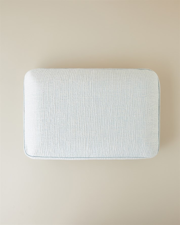 Cool Touch Serin Tutan Visco Yastık 60x40x15 cm Mavi