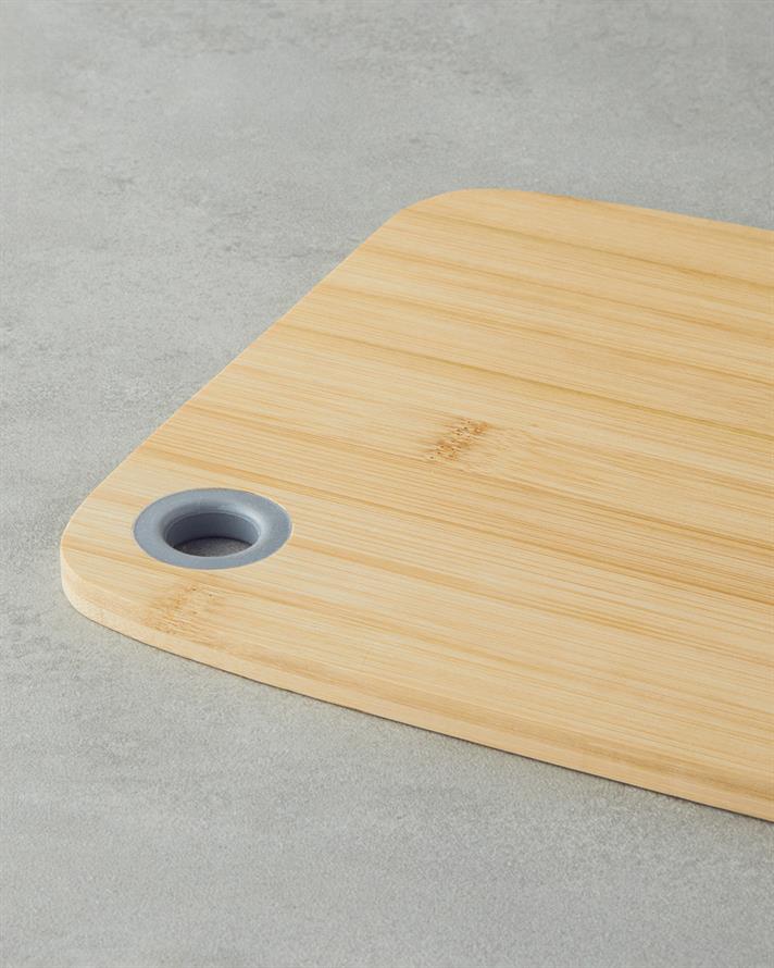 Cora Bambu Kesme Tahtası 30x23 cm Gri