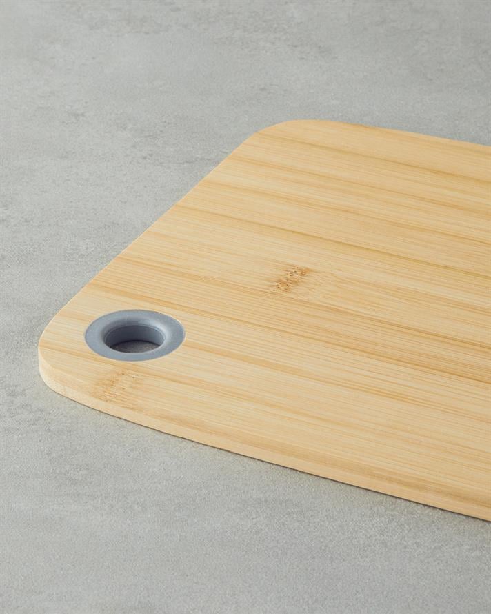 Cora Bambu Kesme Tahtası 30x23 cm Gri